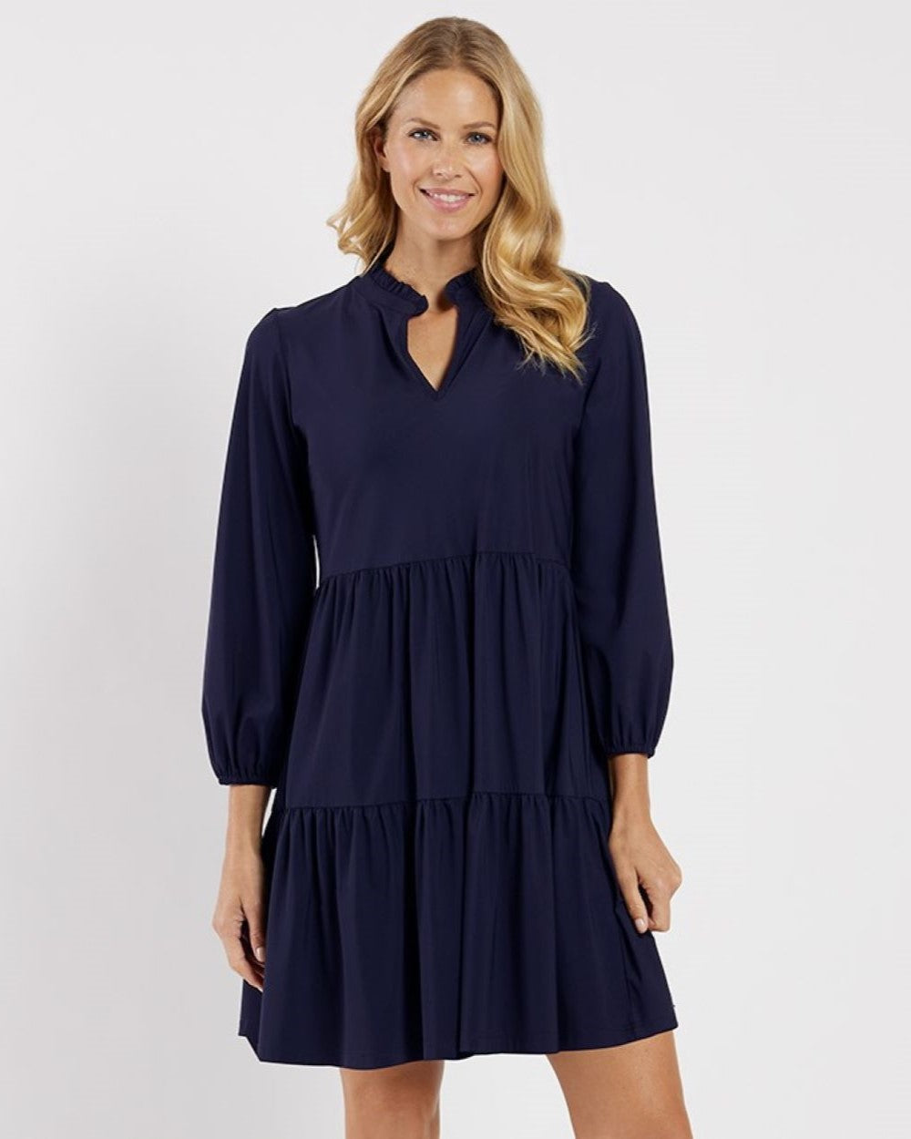 Dolly Dress in Navy| Jude Connally