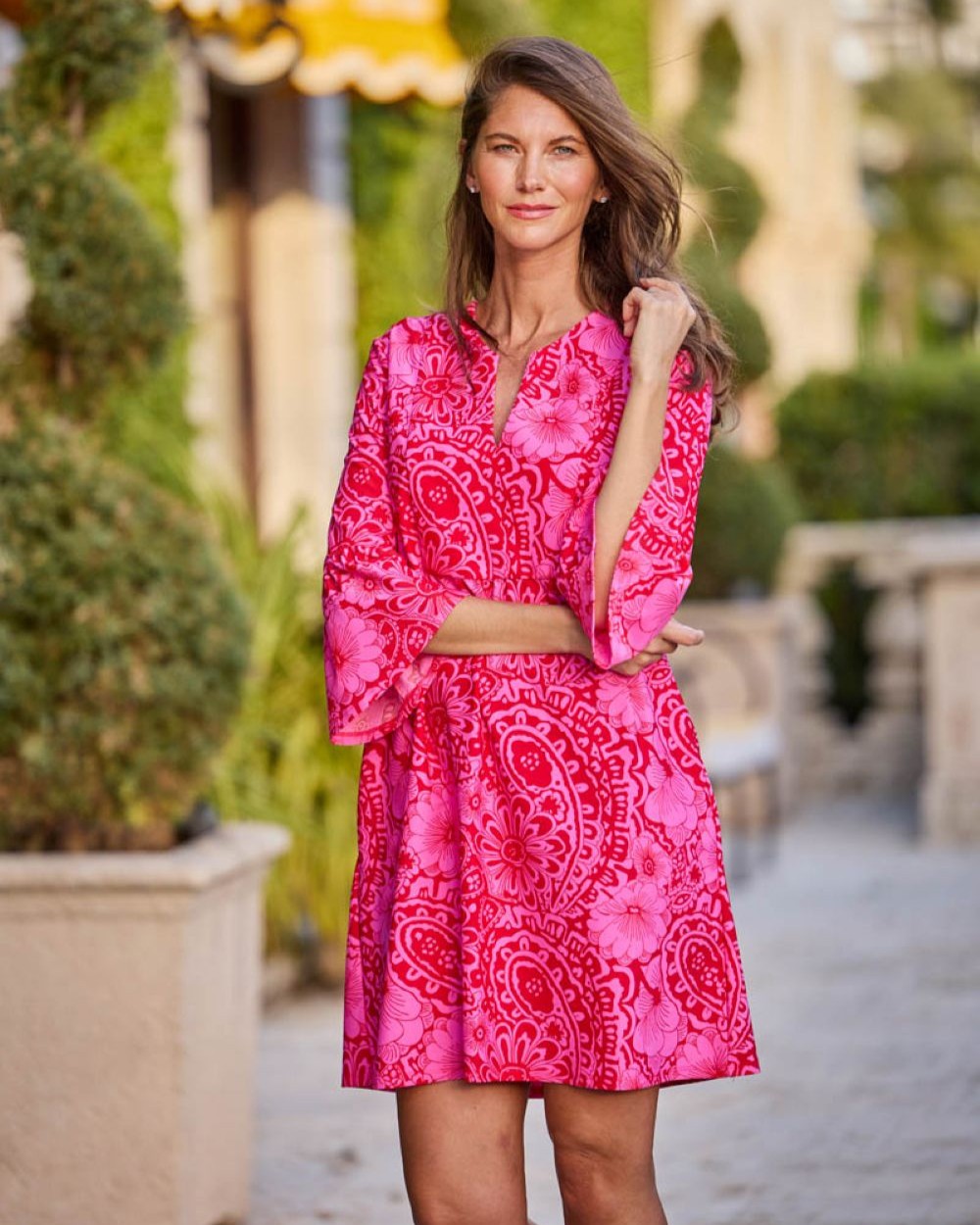 white christmas dresses Kerry Dress Jude Cloth in Stargazer Peri| Jude Connally Xs / Stargazer Peri / Long main image 0