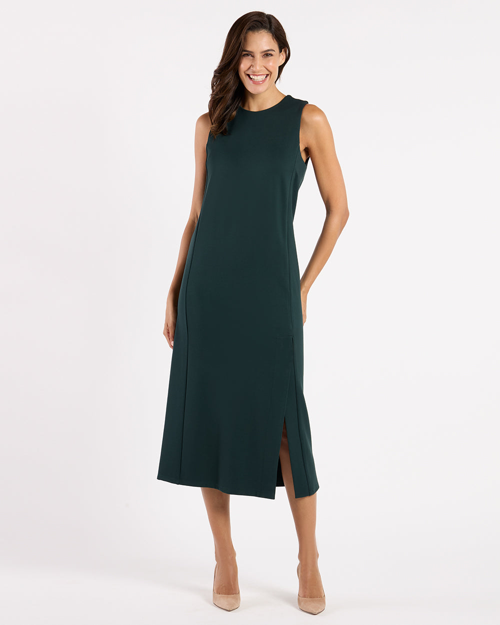 Darcy Dress Jude Ponte in Pine| Jude Connally Xs / Pine