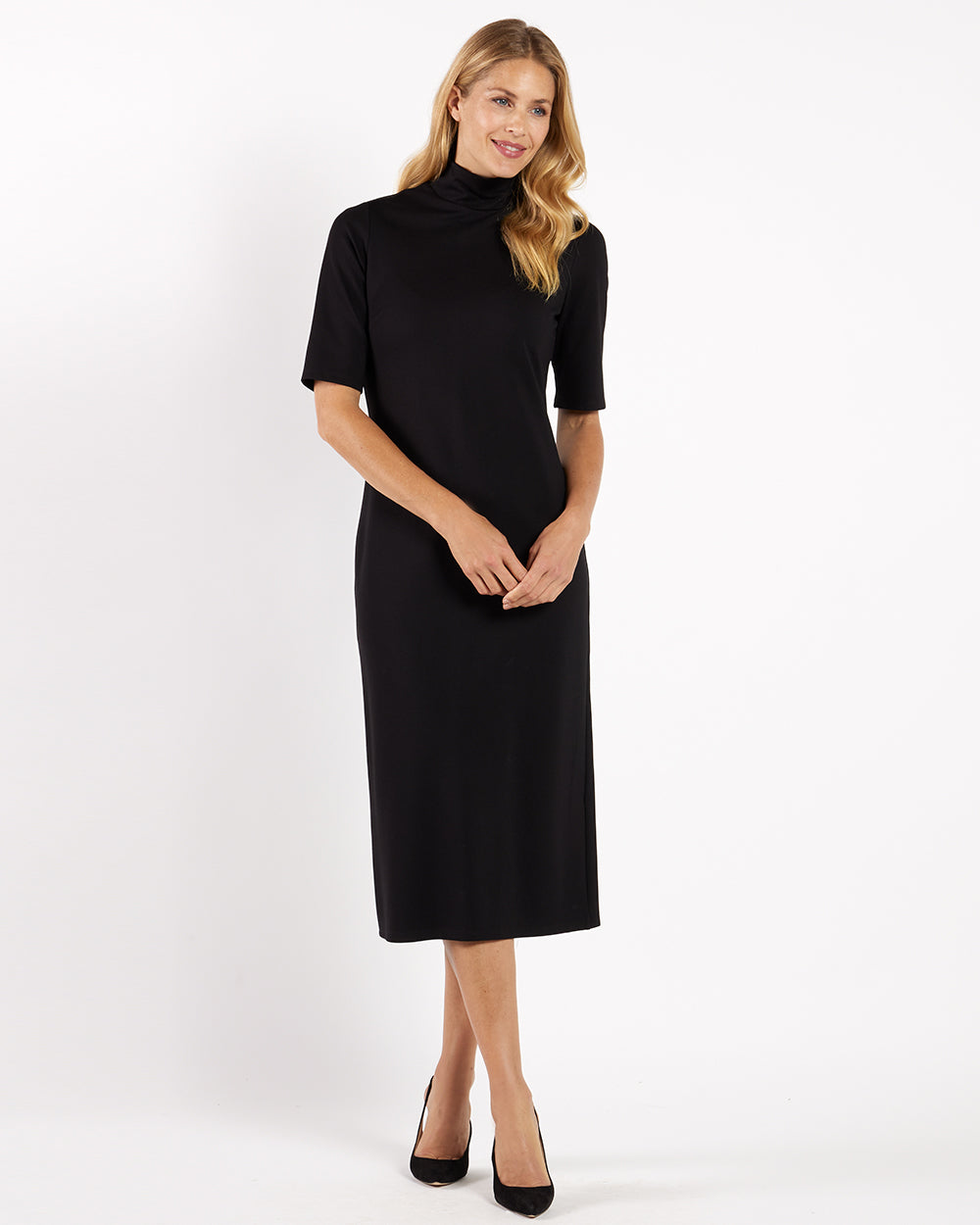 nikita midi dress Nikita Dress Jude Ponte in Black| Jude Connally