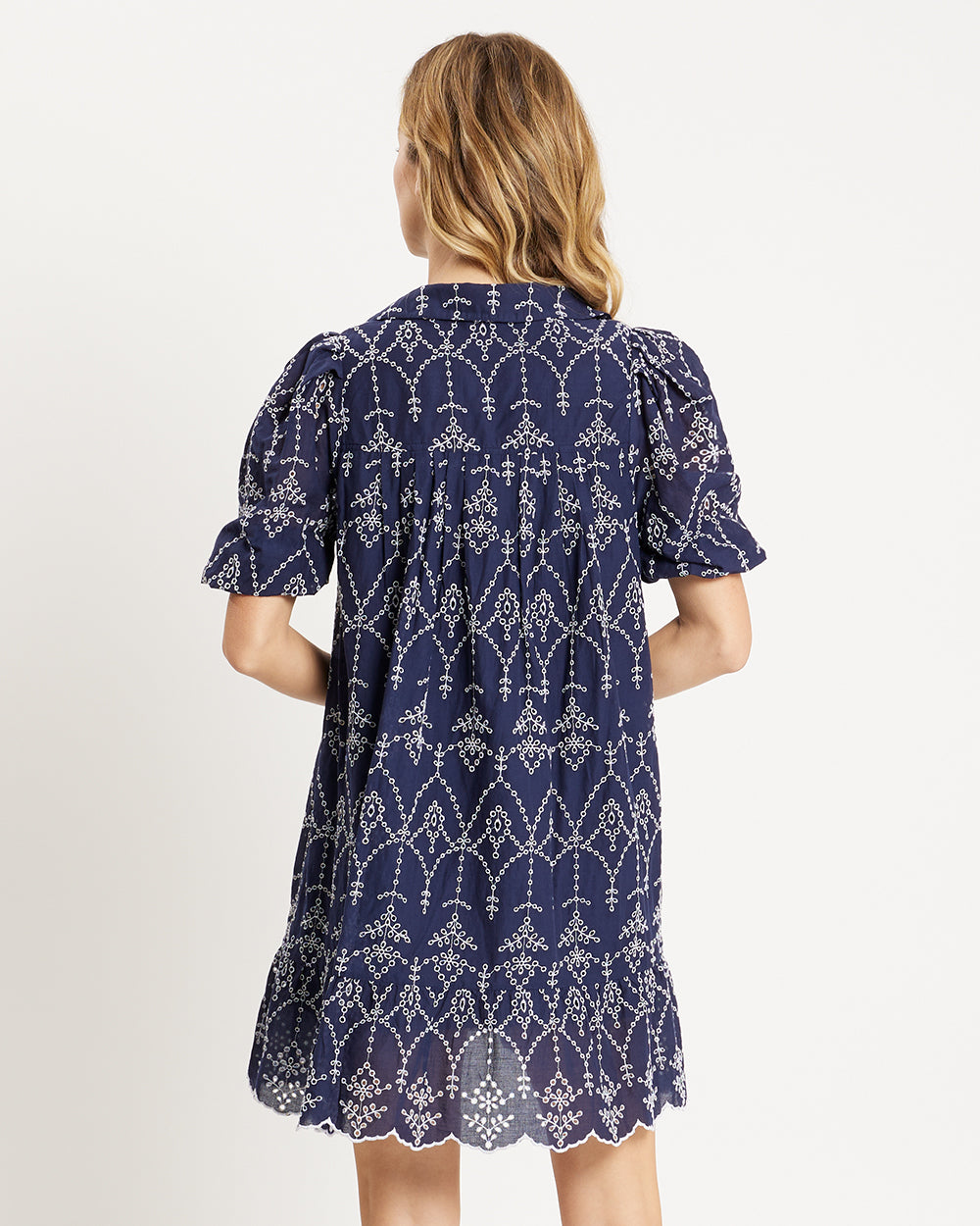 Phoebe Dress - Cotton Embroidery
