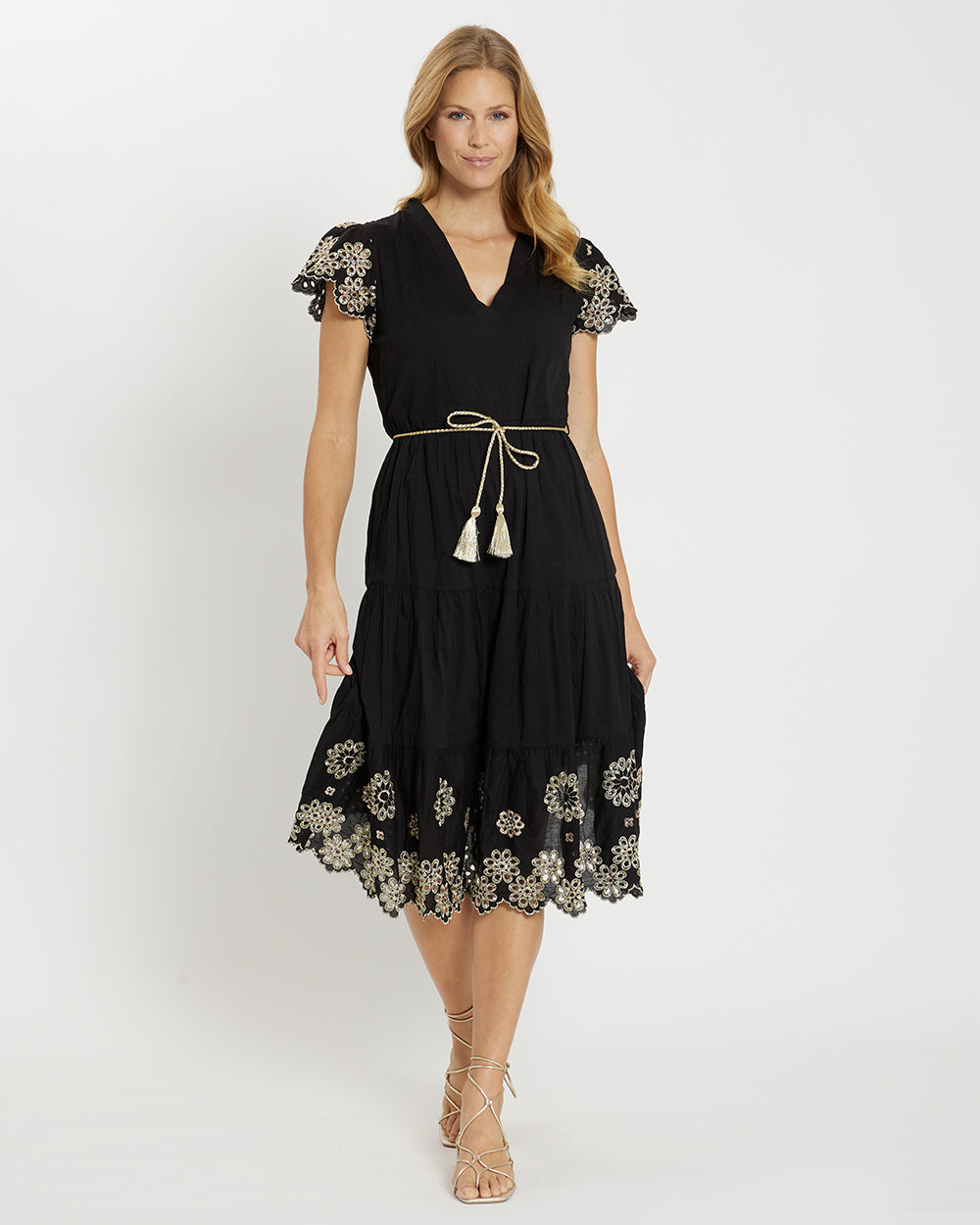 Libby Dress - Embroidered Cotton