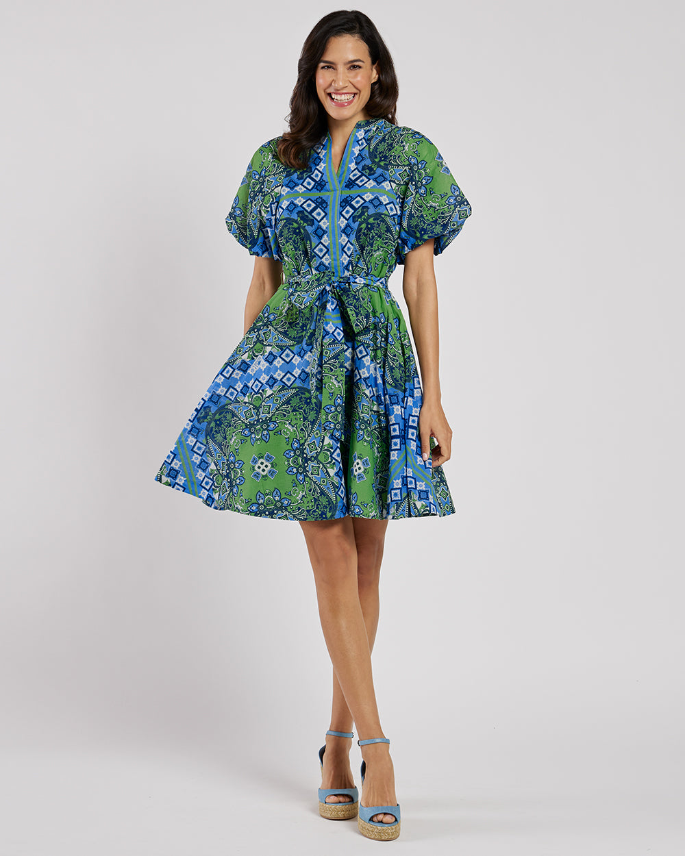 Paisley Dress - Cotton Voile