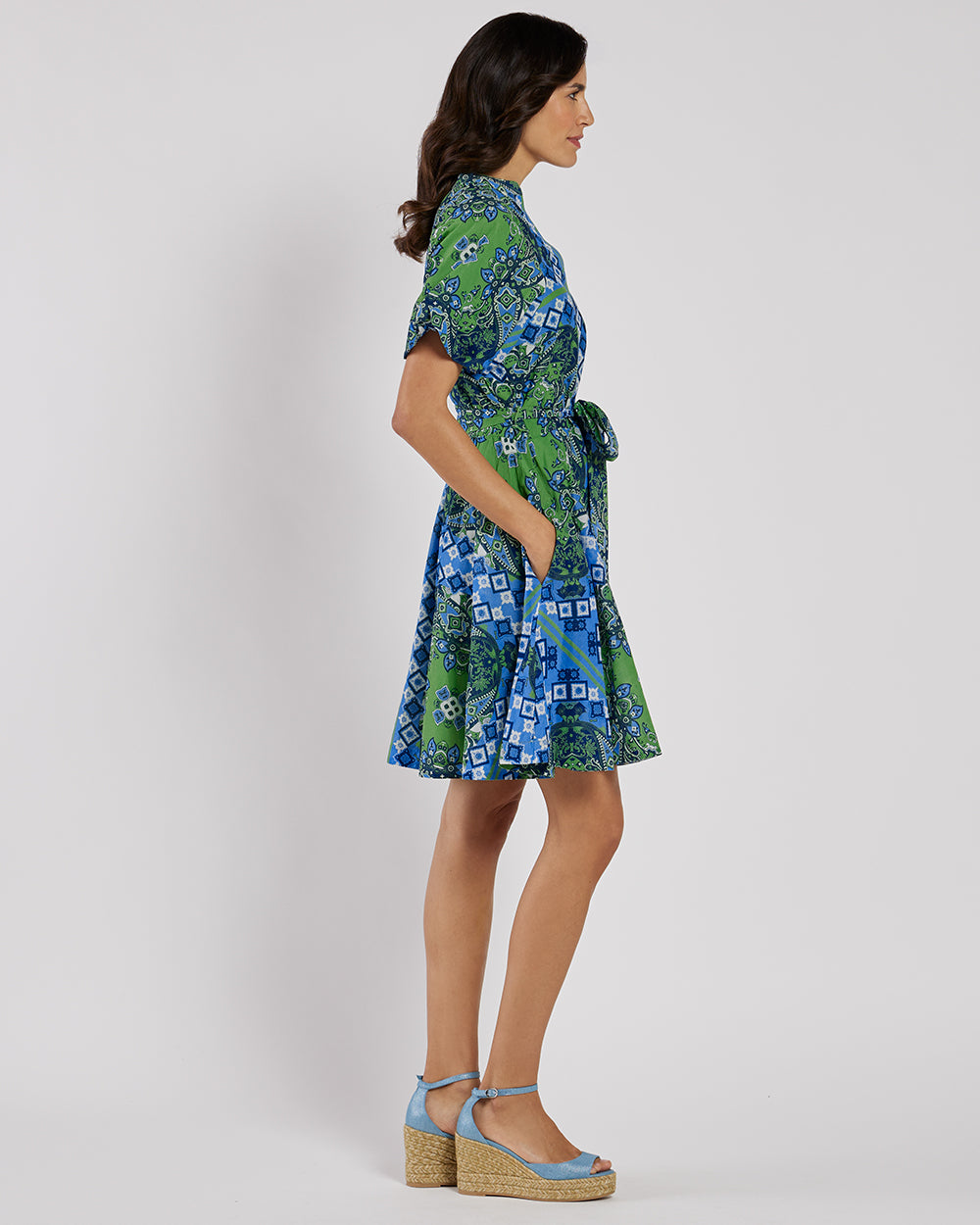 Paisley Dress - Cotton Voile