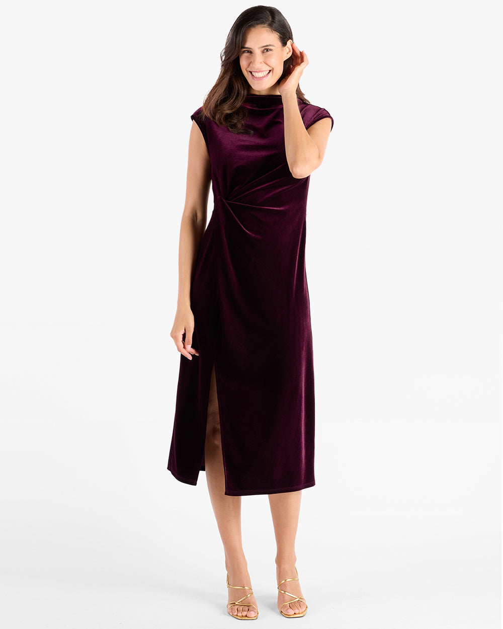 Autumn Dress - Stretch Velvet