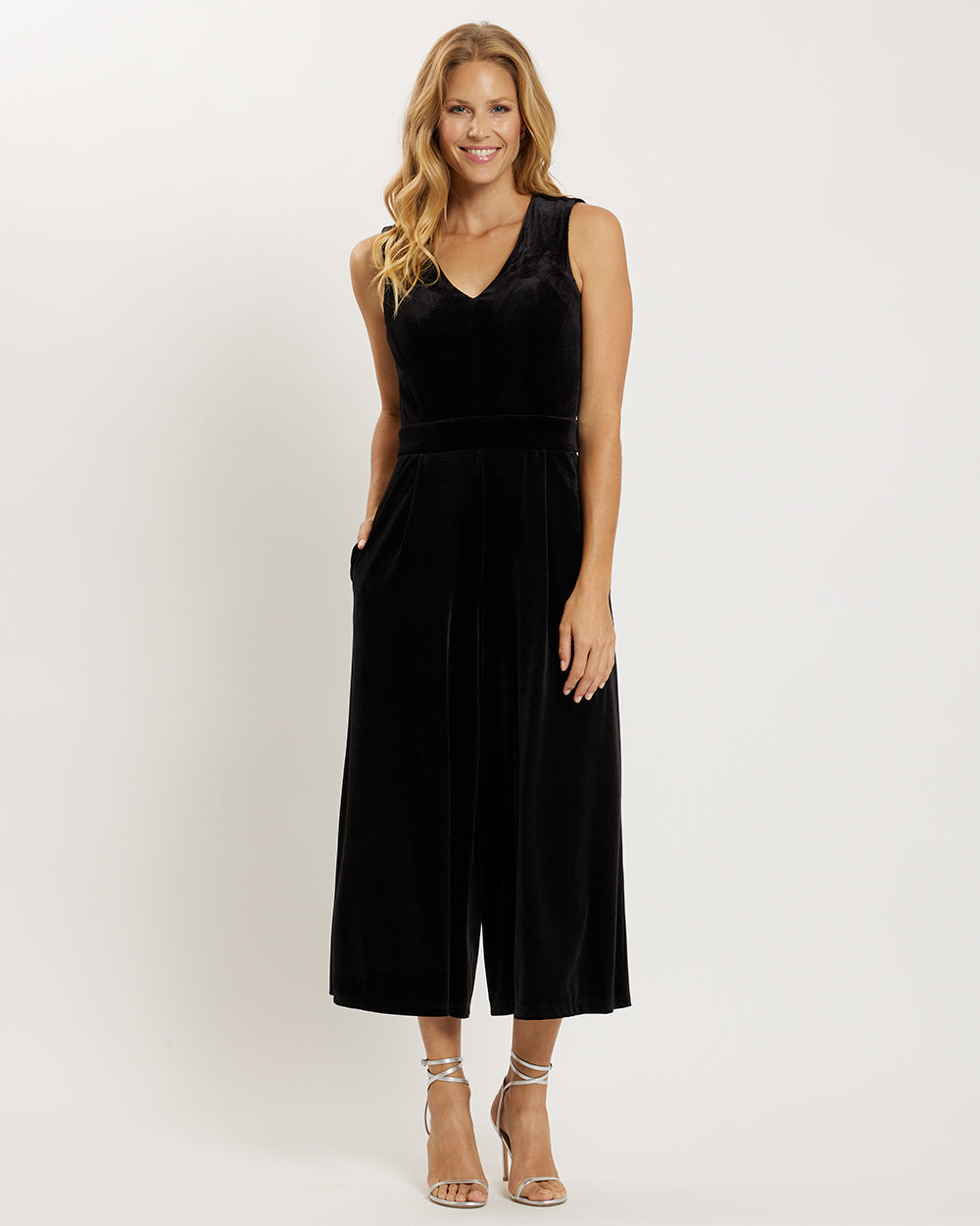 Oaklynn Jumpsuit -Stretch Velvet