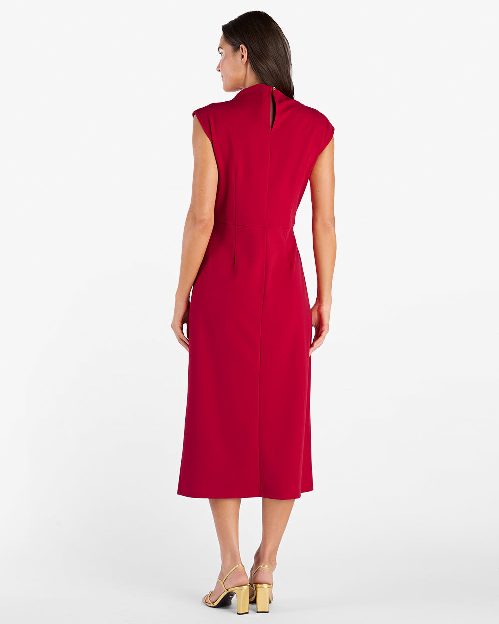 Autumn Dress - Scuba Crepe