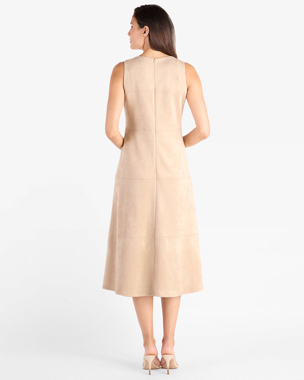 Blake Dress - Faux Suede