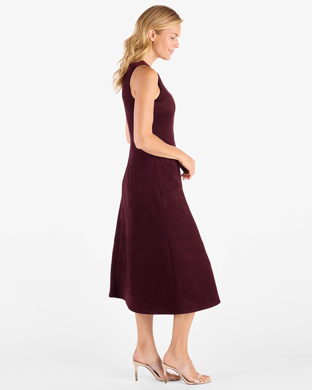 Blake Dress - Faux Suede
