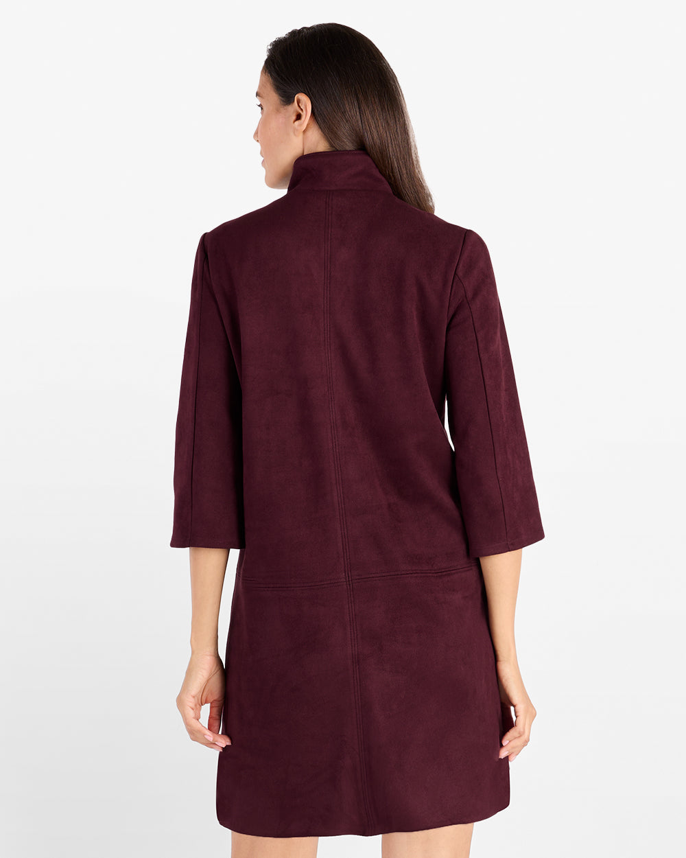 Callie Dress - Faux Suede