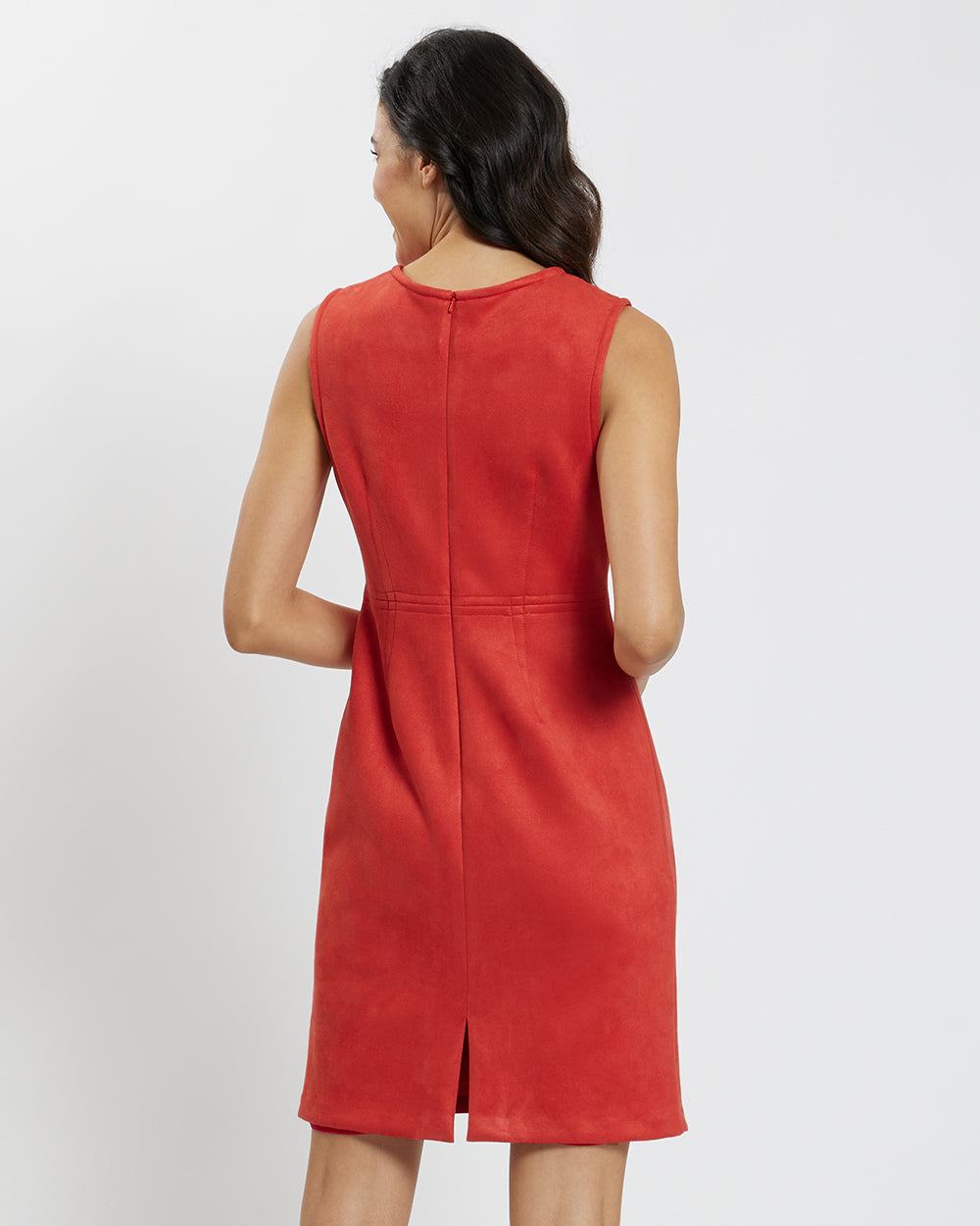 Julia Dress- Faux Suede