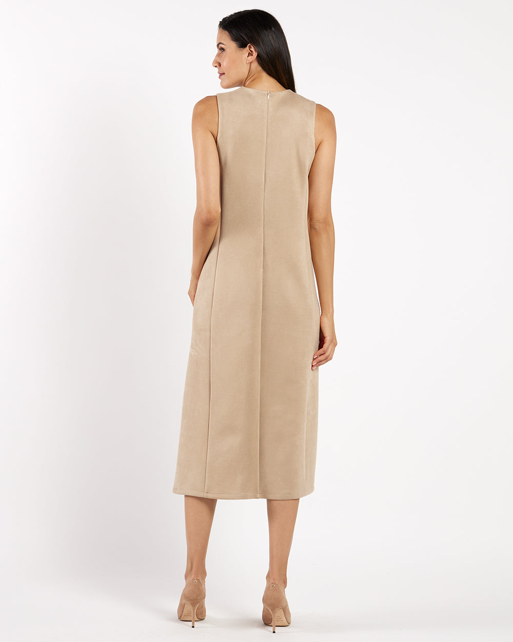 Darcy Dress - Faux Suede