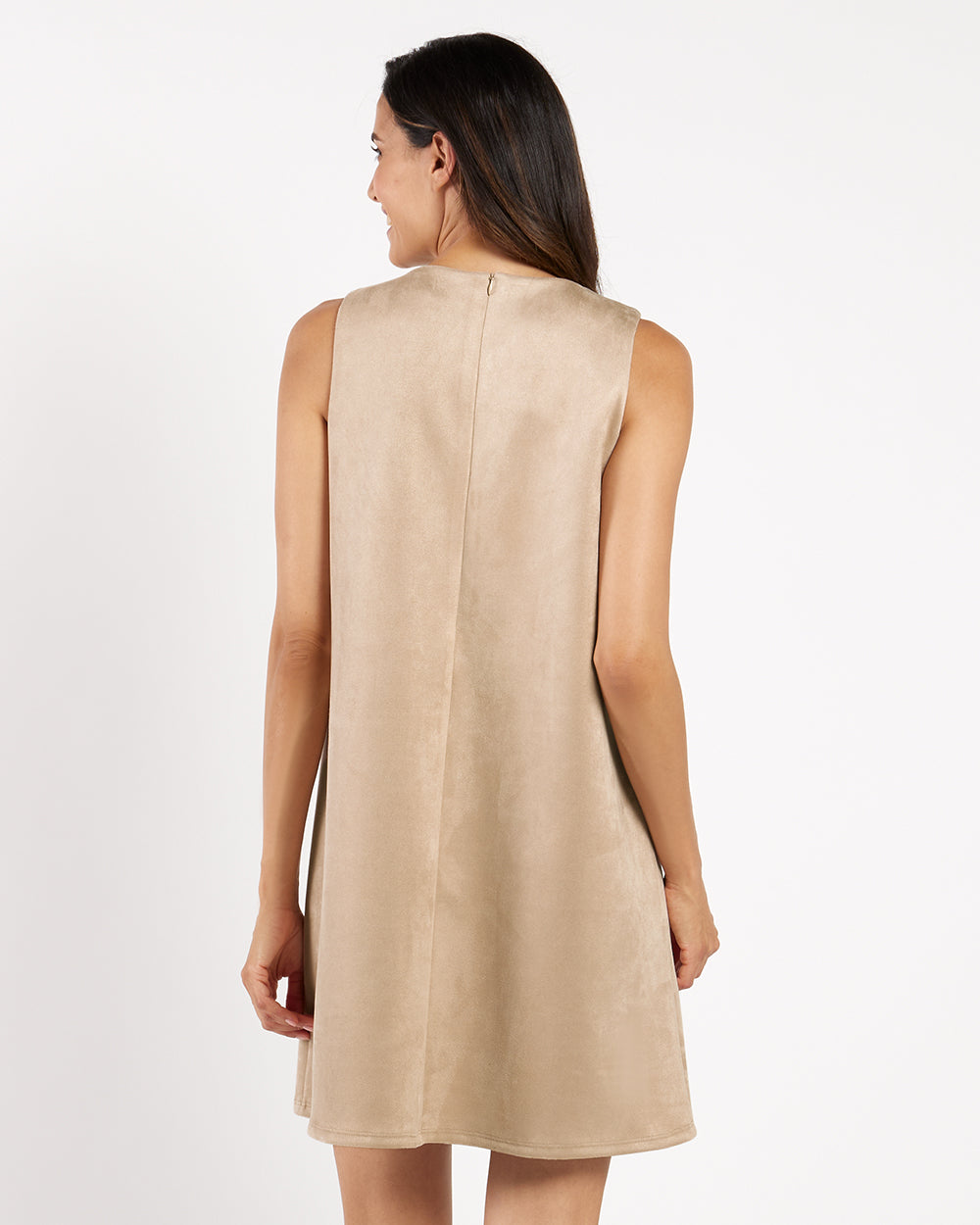 Holly Dress - Faux Suede