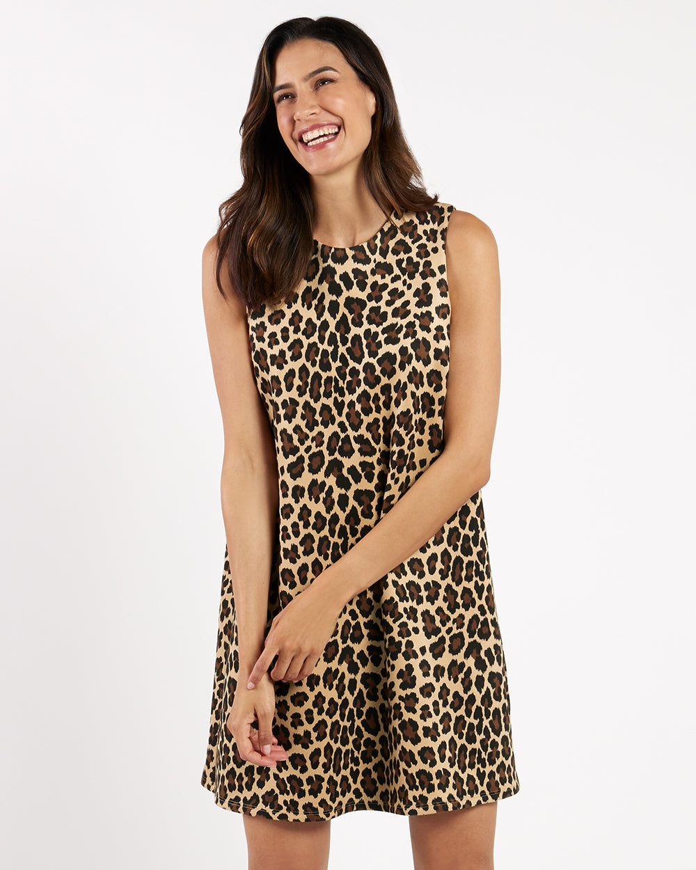 Holly Dress - Faux Suede