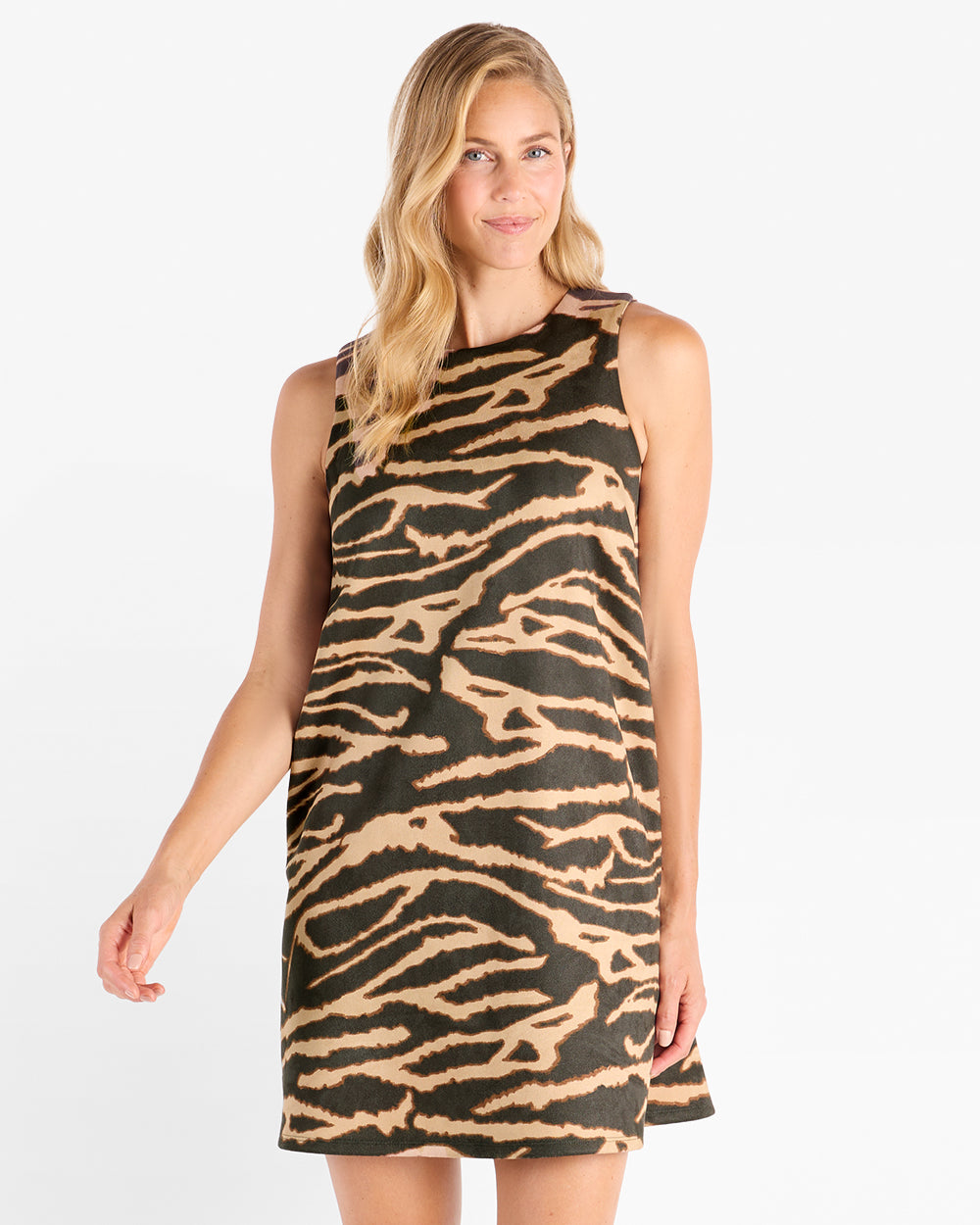 Holly Dress - Faux Suede