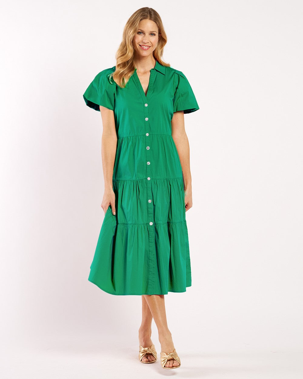 Betsy Dress - Stretch Poplin