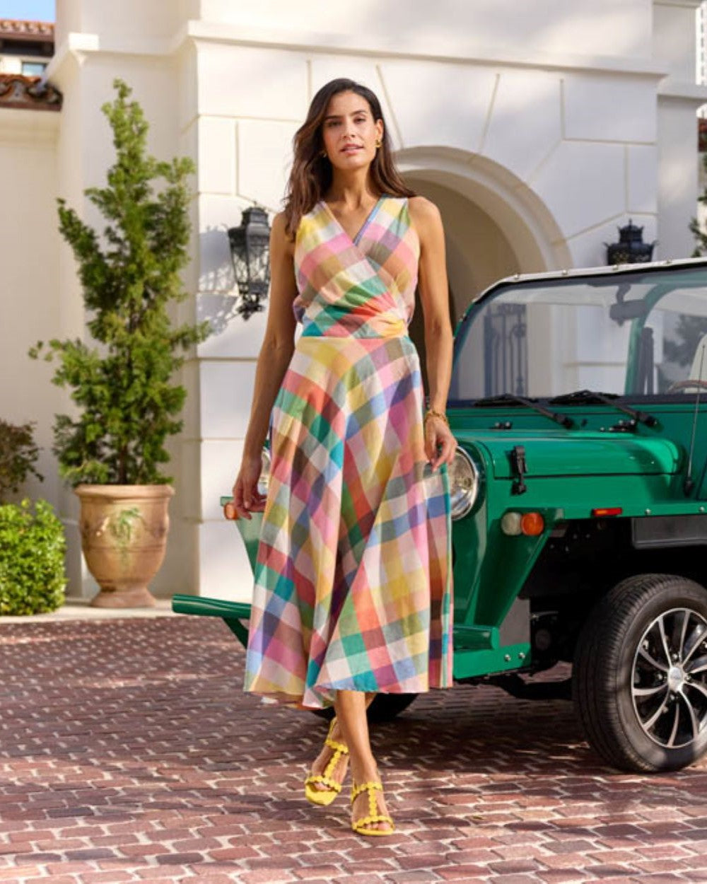 Easton Dress - Stretch Linen