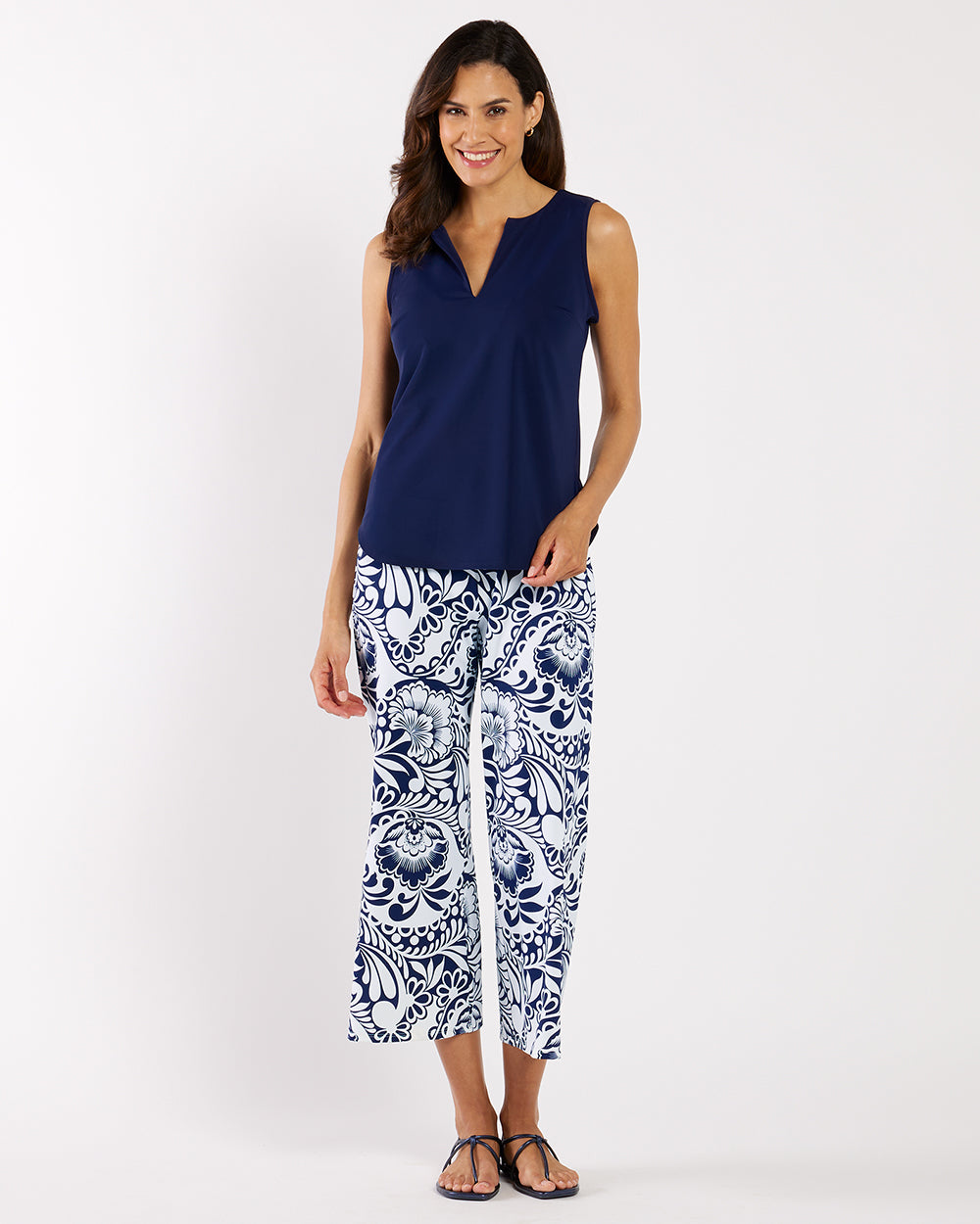 Trixie Cropped Pant - Jude Cloth