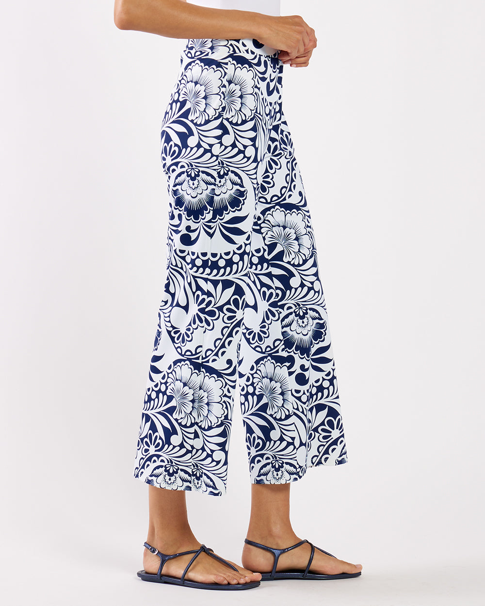 Trixie Cropped Pant - Jude Cloth