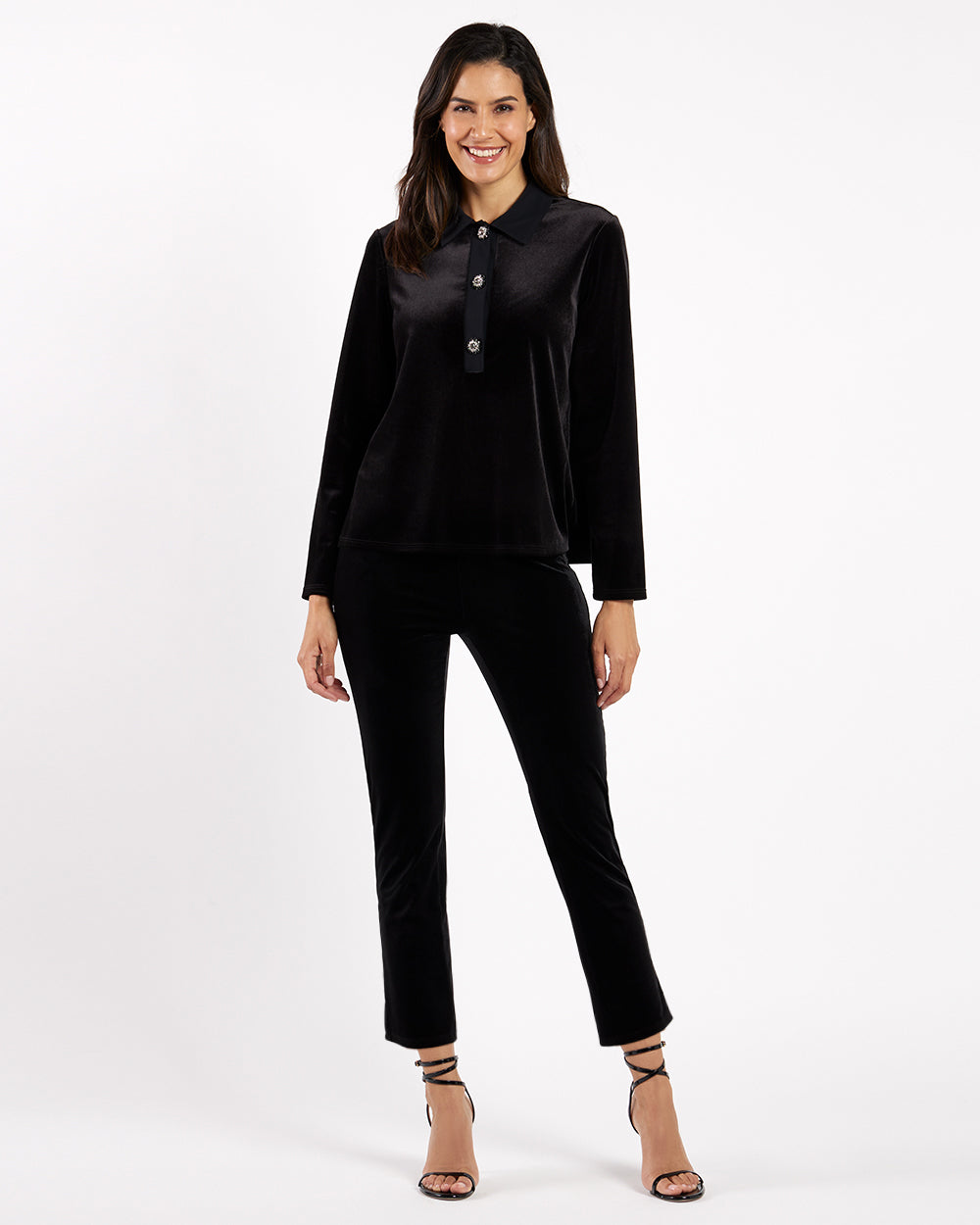 Lucia Pant - Stretch Velvet