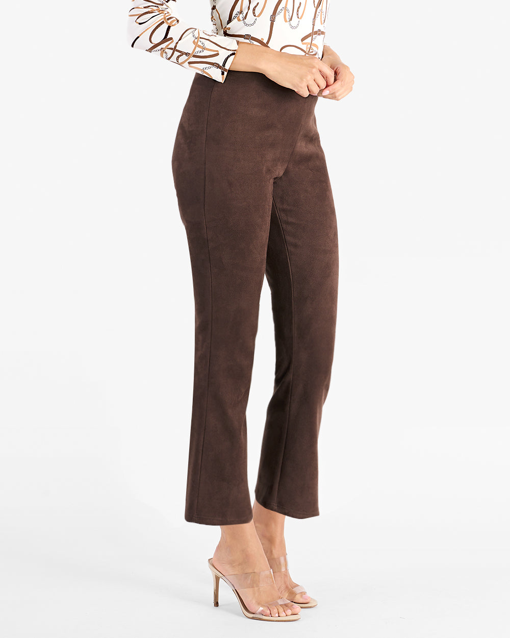 Grayson Pant - Faux Suede
