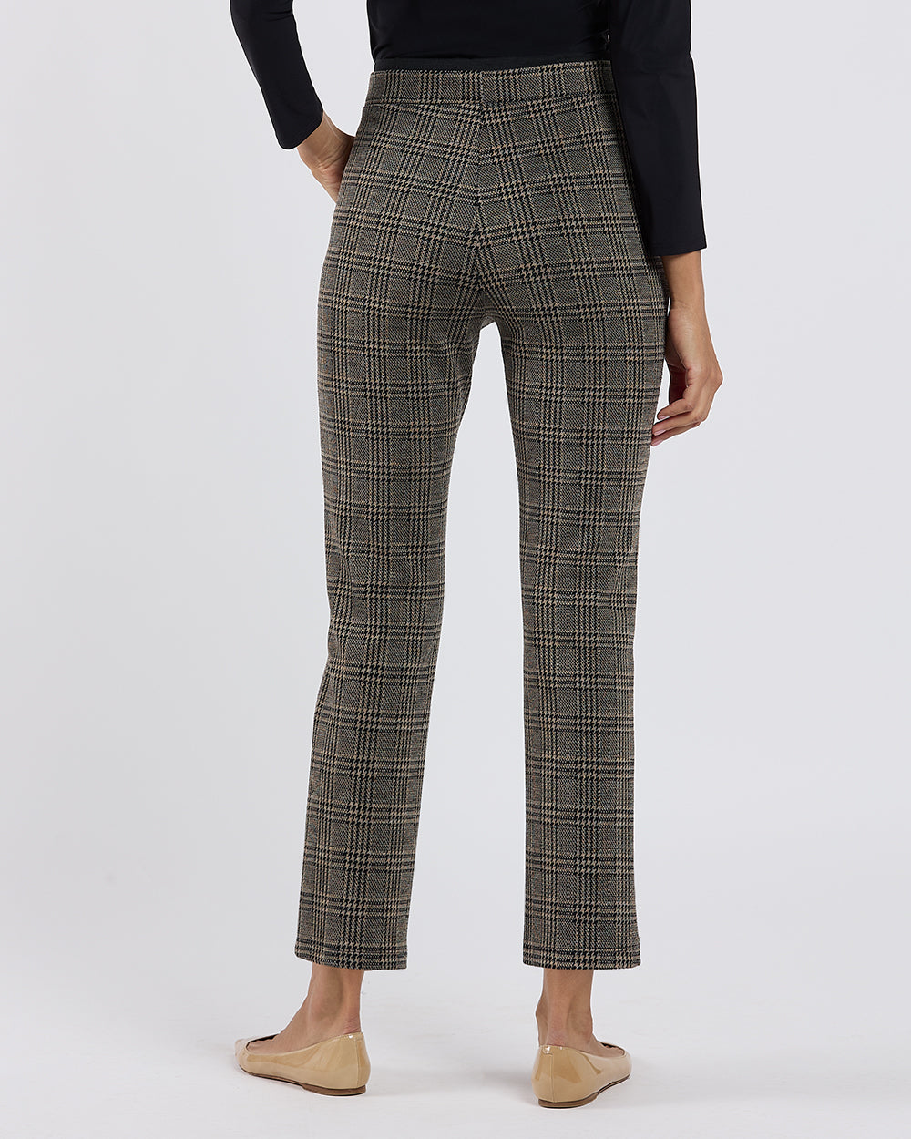 Tobi Pant - Textured Plaid