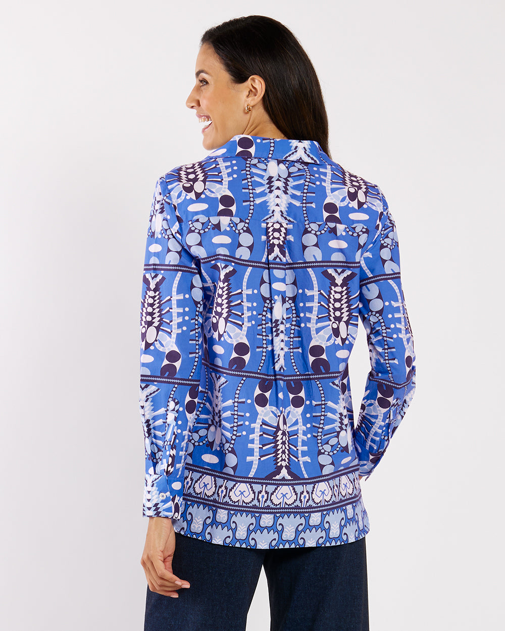 Pru Top - Stretch Poplin