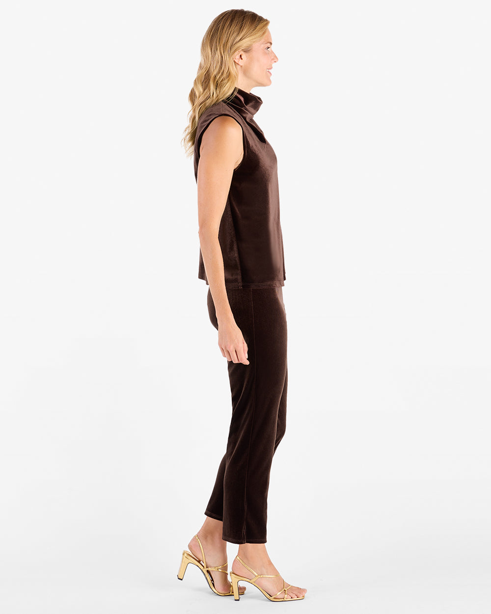 Octavia Top - Stretch Velvet