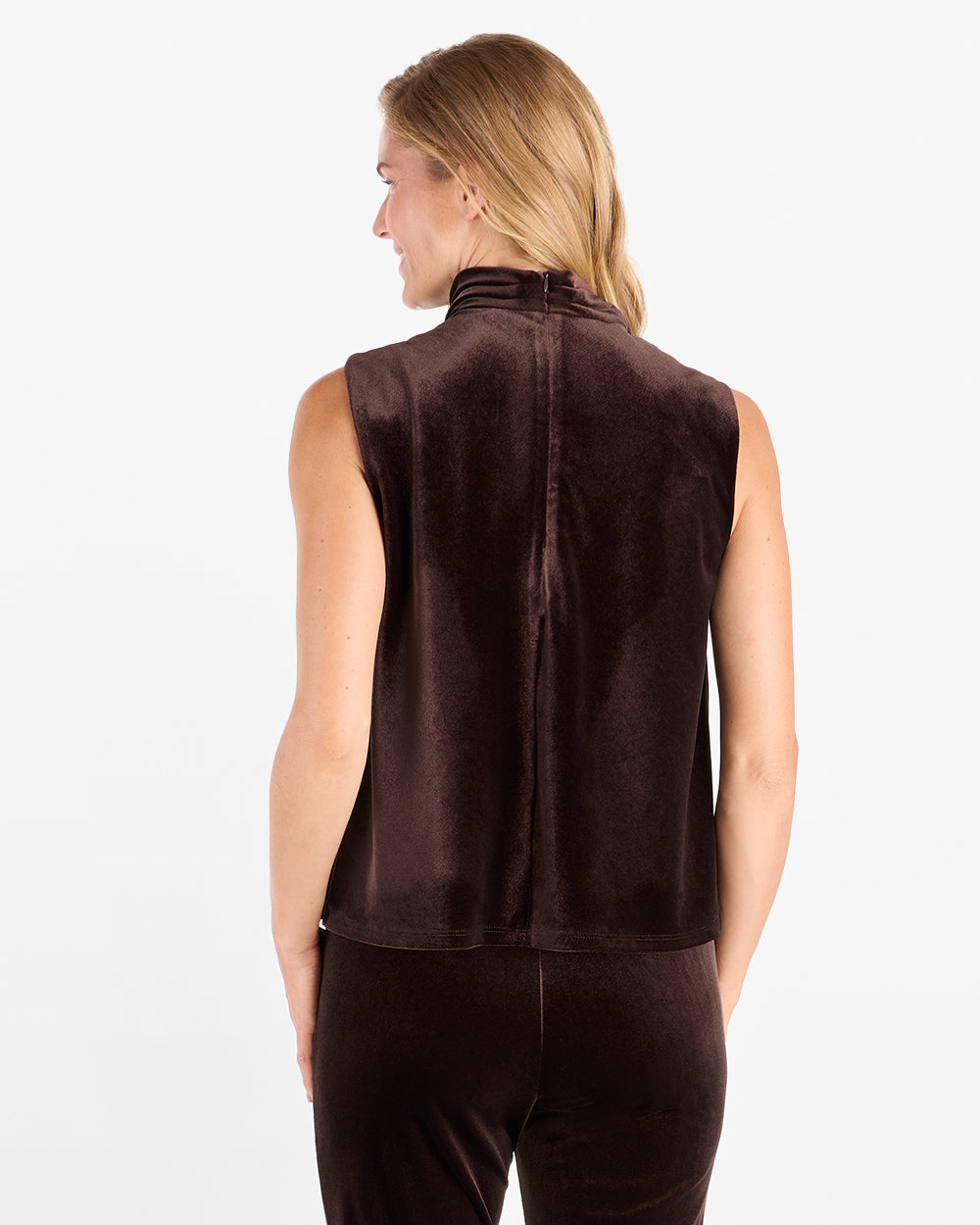 Octavia Top - Stretch Velvet