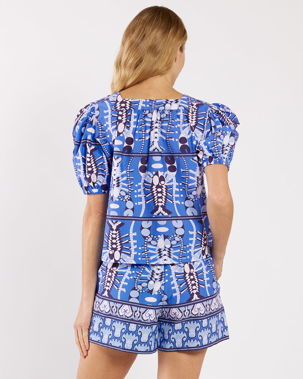 Arlene Top - Stretch Poplin