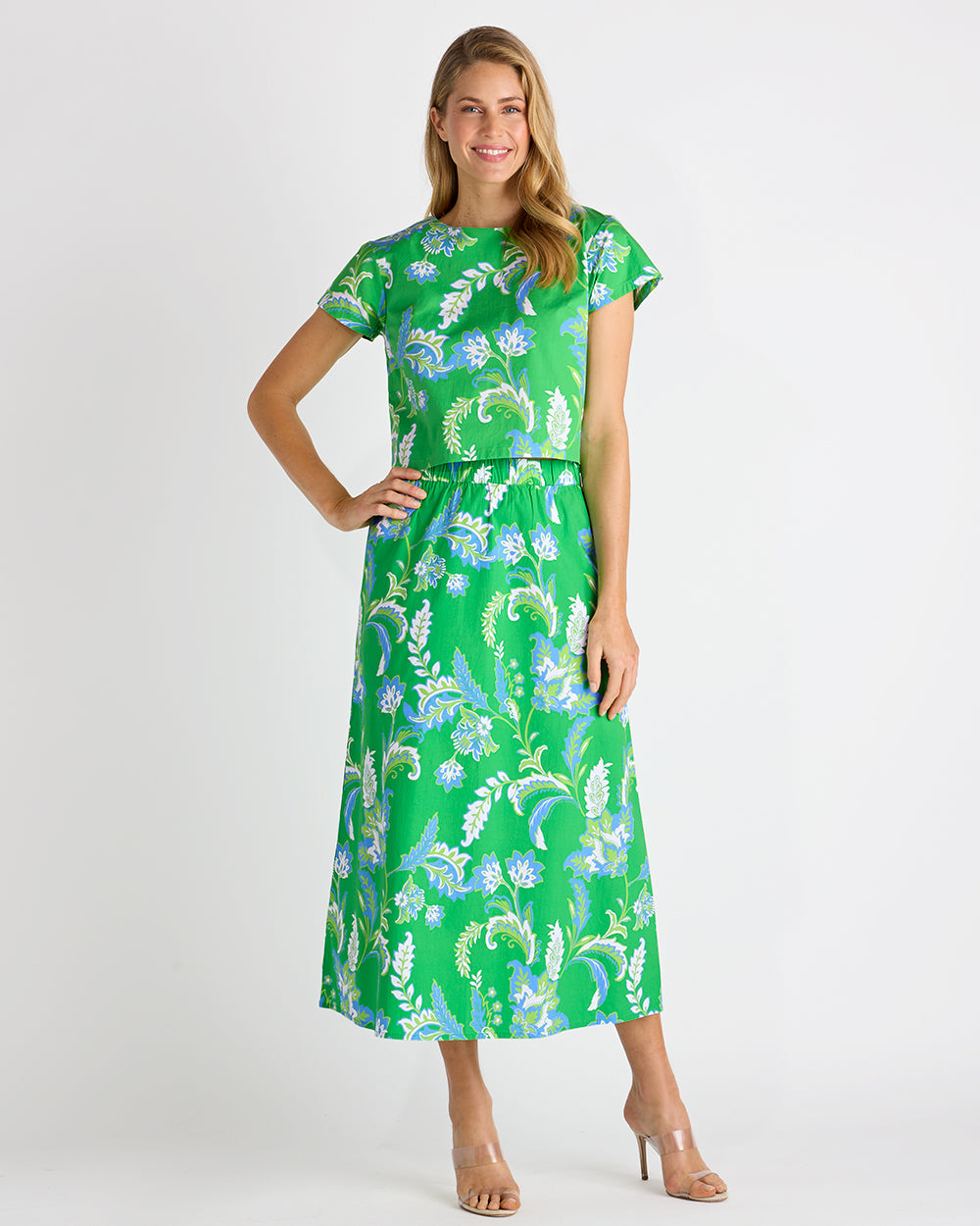 Ellen Top - Stretch Poplin