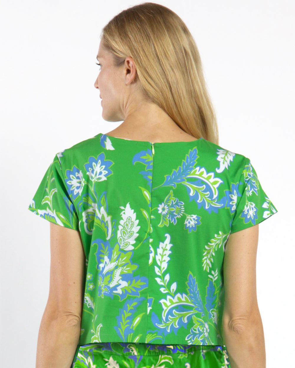 Ellen Top - Stretch Poplin