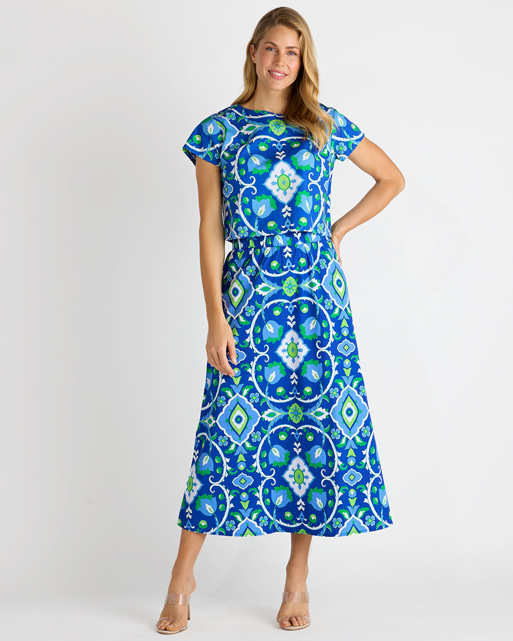 Jeanette Skirt - Stretch Poplin