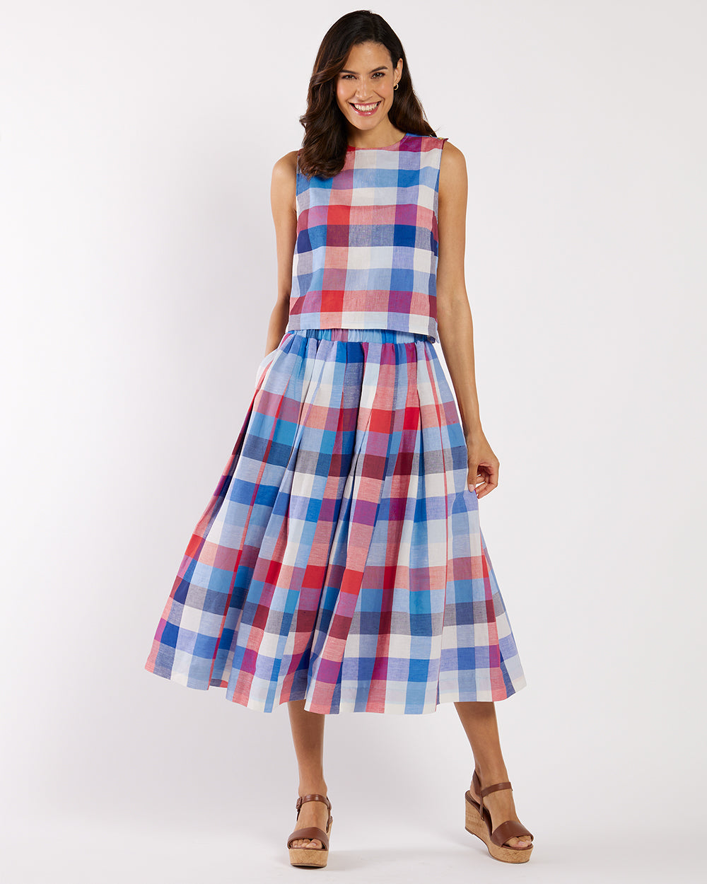 Gretel Top - Stretch Linen