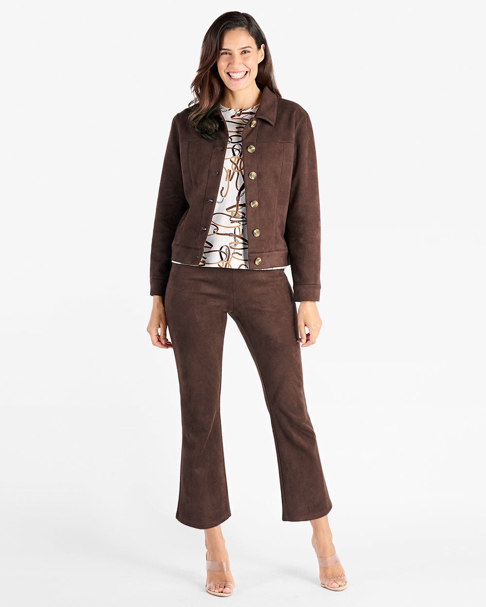 Hudson Jacket - Faux Suede