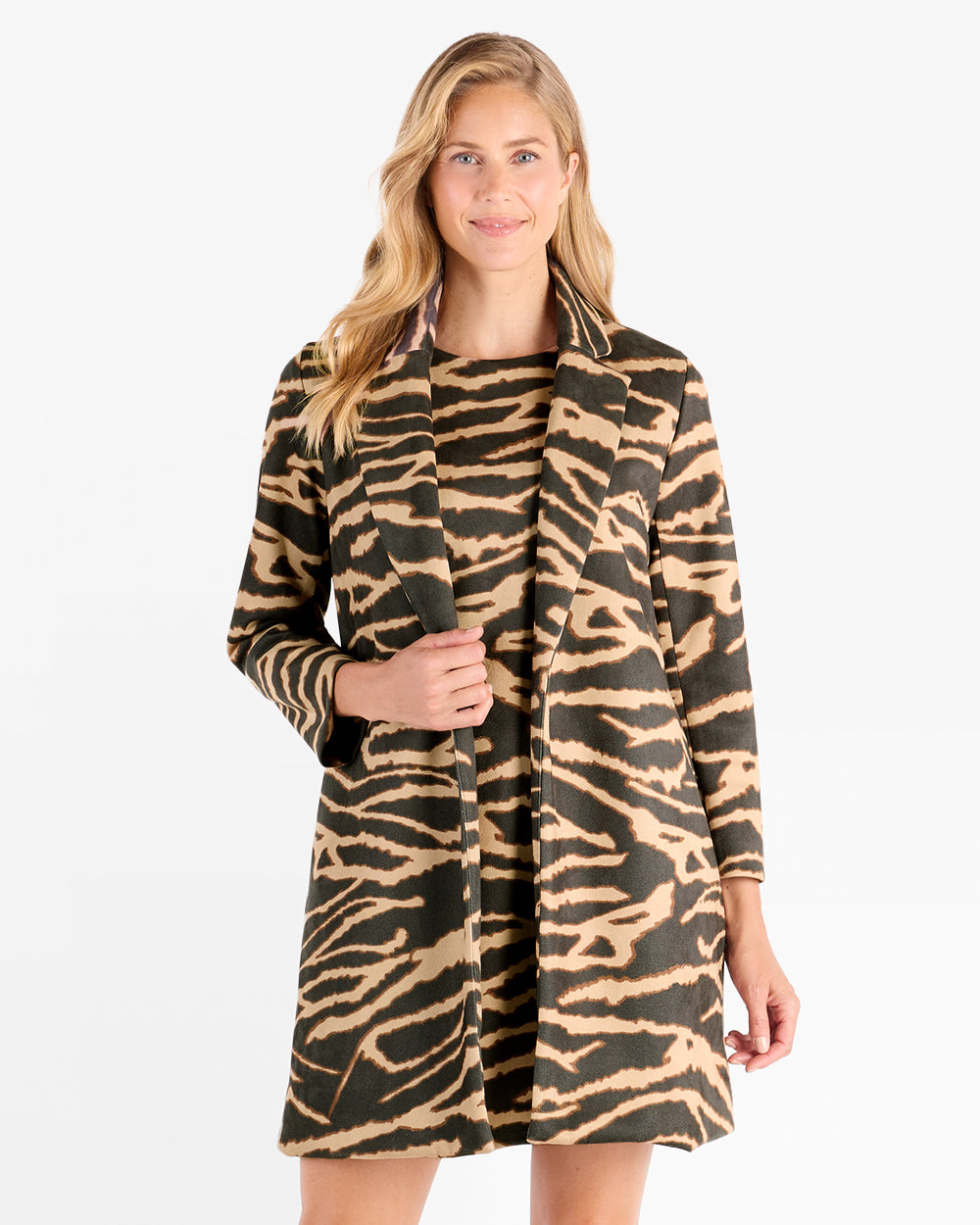 Emma Jacket - Faux Suede