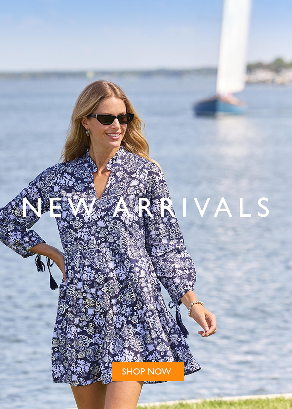 ALEMAISリネン シャーリングワンピースプリント入り【関税なし】 American Made Women's Clothing | Signature Fabrics | Jude