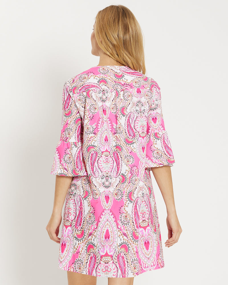 Kerry Dress Jude Cloth in Oasis Paisley Peony | Jude Connally