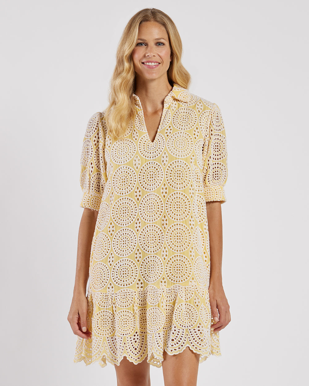 Tierney Dress - Cotton Eyelet