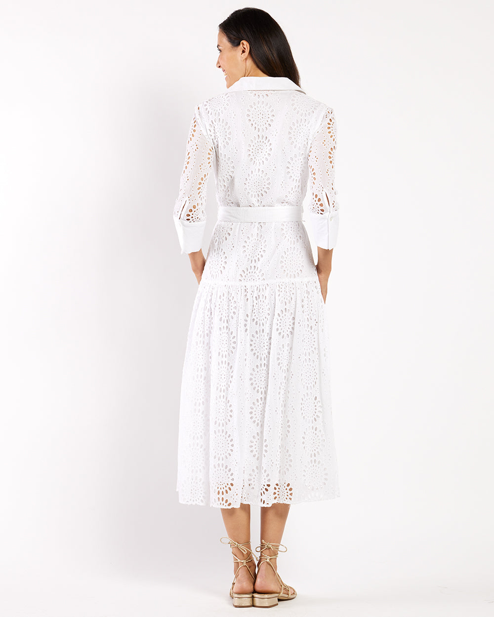 Sutton Dress - Cotton Eyelet