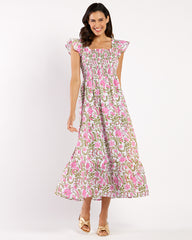 み♡Bibiy. PEONY DRESS 107655_PBW_Peony_PinkBotanical