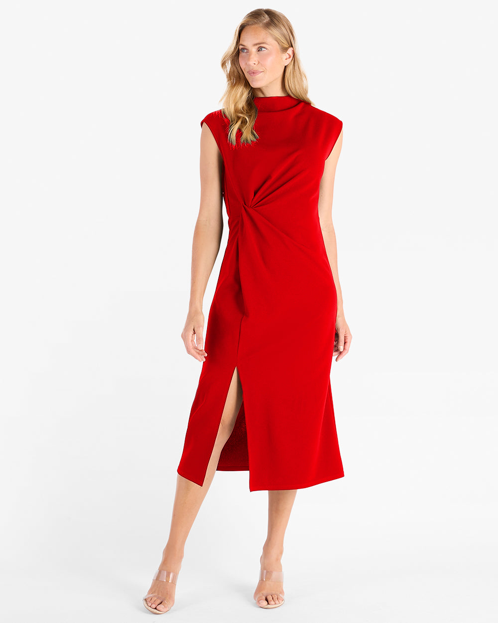 Autumn Dress - Scuba Crepe