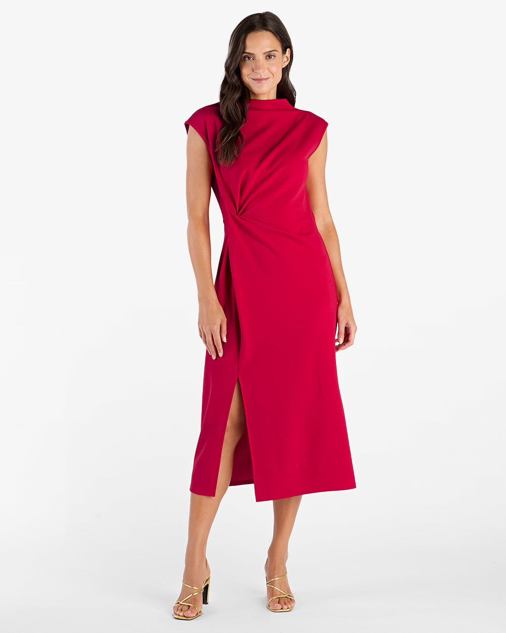 Autumn Dress - Scuba Crepe