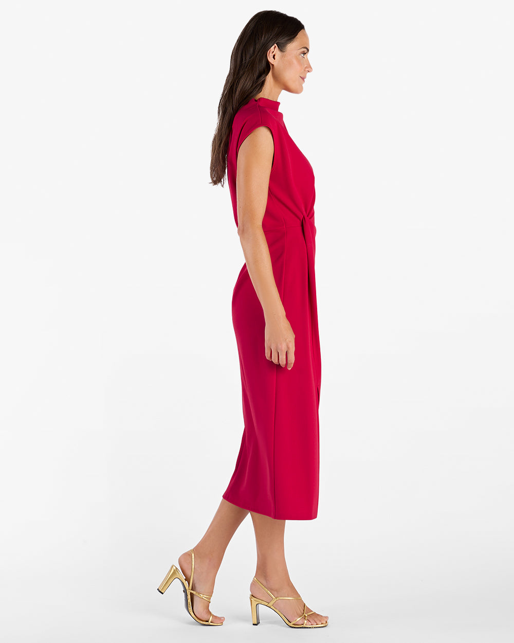 Autumn Dress - Scuba Crepe