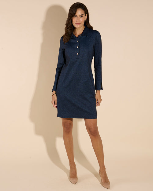 Midge Dress Jude Denim in Navy| Jude Connally S / Navy