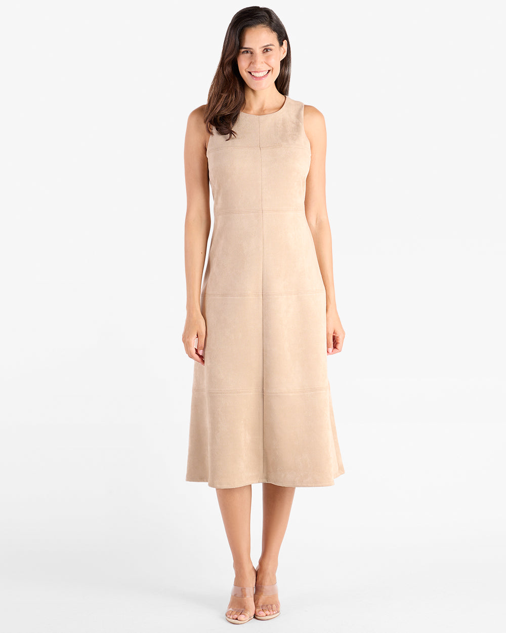Blake Dress - Faux Suede