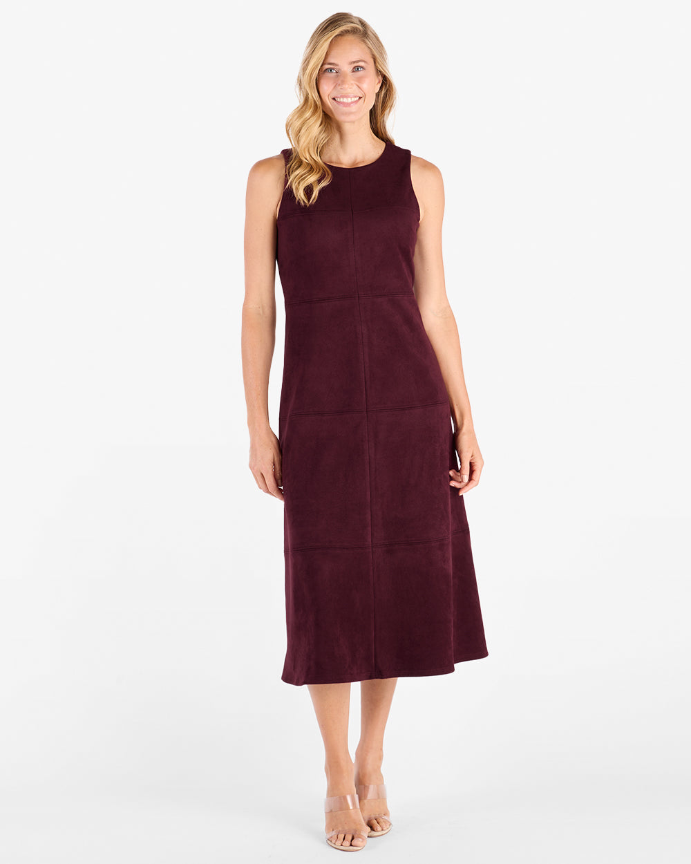 Blake Dress - Faux Suede