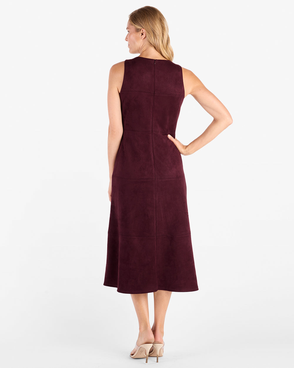 Blake Dress - Faux Suede