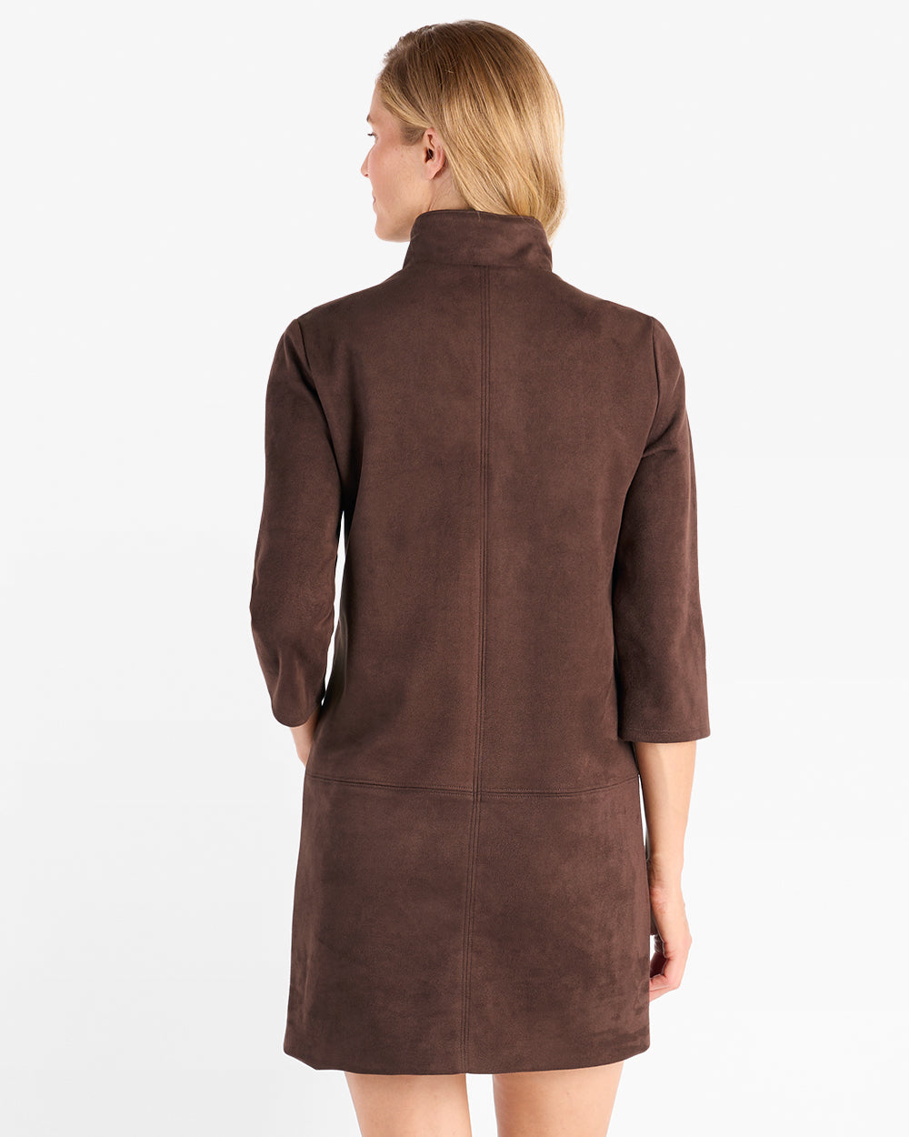 Callie Dress - Faux Suede