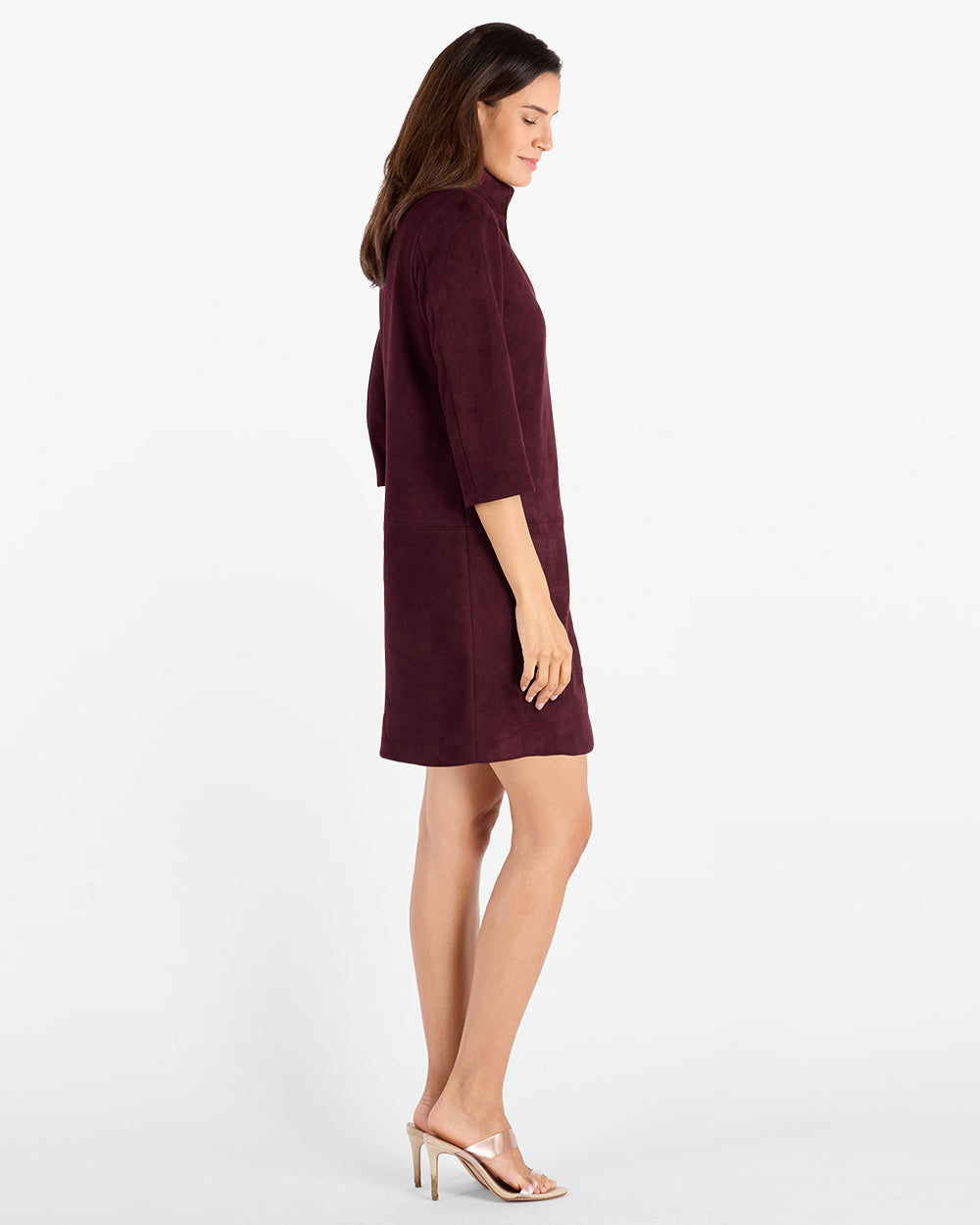 Callie Dress - Faux Suede